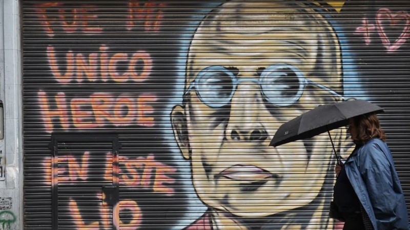 El Indio en el paisaje urbano rosarino.