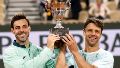 Marcel Granollers y Horacio Zeballos en un día histórico (EFE).