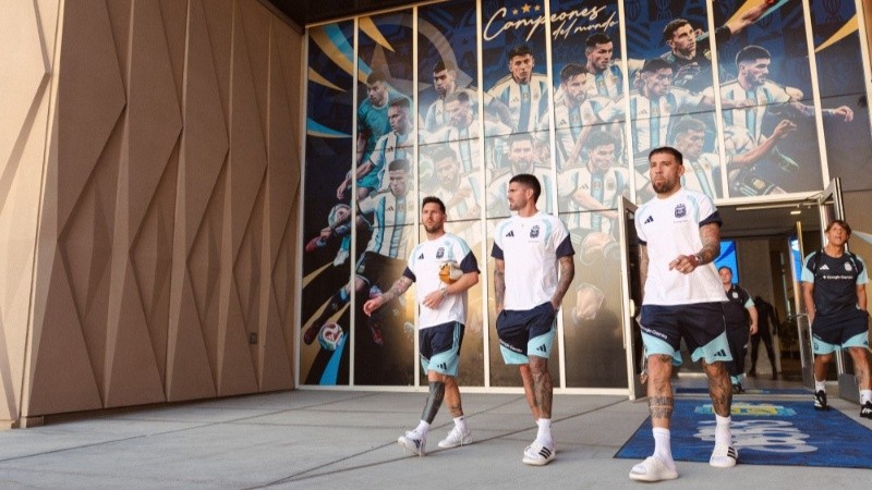El complejo Origin, donde el plantel albiceleste se concentra durante el torneo. (AFA)