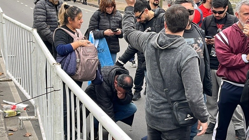 En medio de la euforia, aparecían lágrimas imposible de contener. (El Tres)