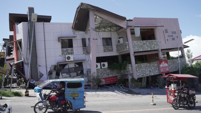 El terremoto en Filipinas. Foto EFE