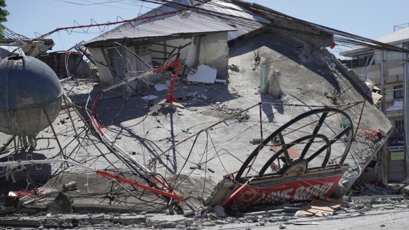 El terremoto en Filipinas. Foto EFE