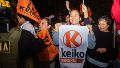 Keiko tenía una ventala pero era mínima (EFE).