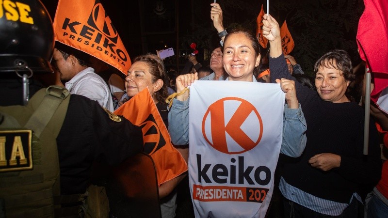 Keiko tenía una ventala pero era mínima (EFE).