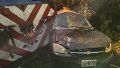 El impacto sobre el taxi fue del lado del acompañante.
