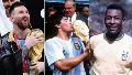 Messi, Maradona y Pelé ostentan varios récords mundialistas
