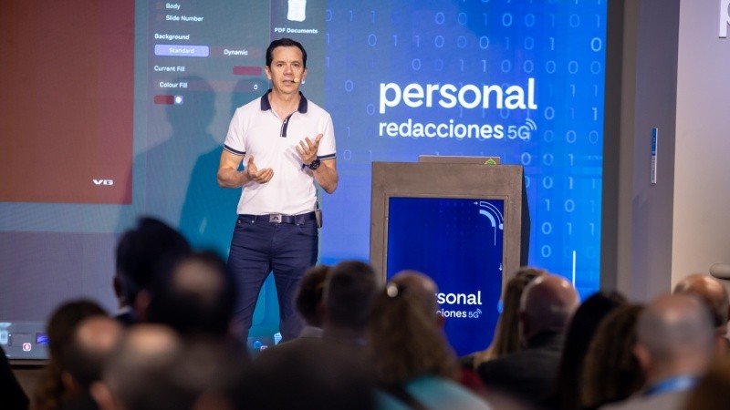 Juan Carlos Pérez Calvet durante su exposición
