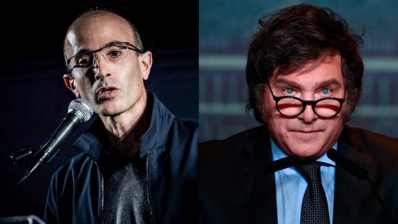 Yuval Noah Harari, Javier Milei y el debate sobre crear corporaciones no humanas.