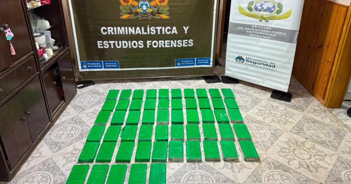 Operativo antidroga en una vivienda de Roldán