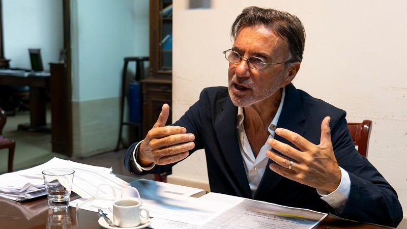 El ministro de la Corte Suprema de Justicia provincial, Daniel Erbetta. (Ana Isla/Rosario3)