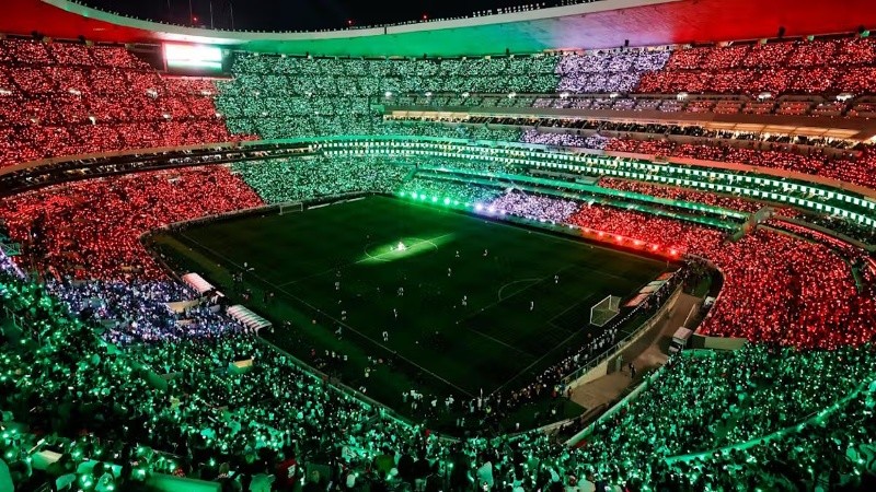 El Azteca tiene su tercera inauguración mundialista.