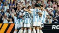 Abrazo de victoria argentina y de ilusión renovada para el Mundial