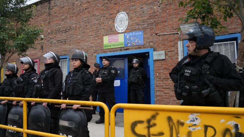 Este miércoles hubo un dispositivo de seguridad por los incidentes.