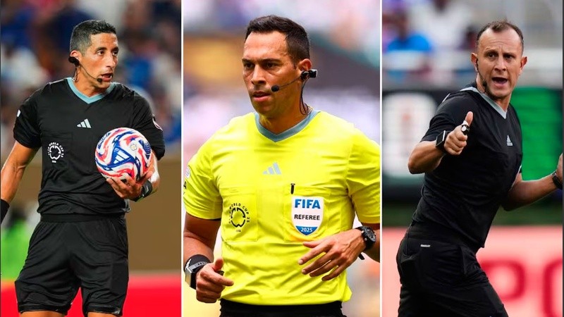 Falcón Pérez, Tello y Herrera serán los tres árbitros argentinos en el Mundial.