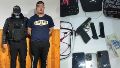 Maximiliano Y., detenido este miércoles, figura como titular de la pistola que tenía el menor.