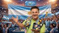 Topa se sumó a la fiebre mundialista.