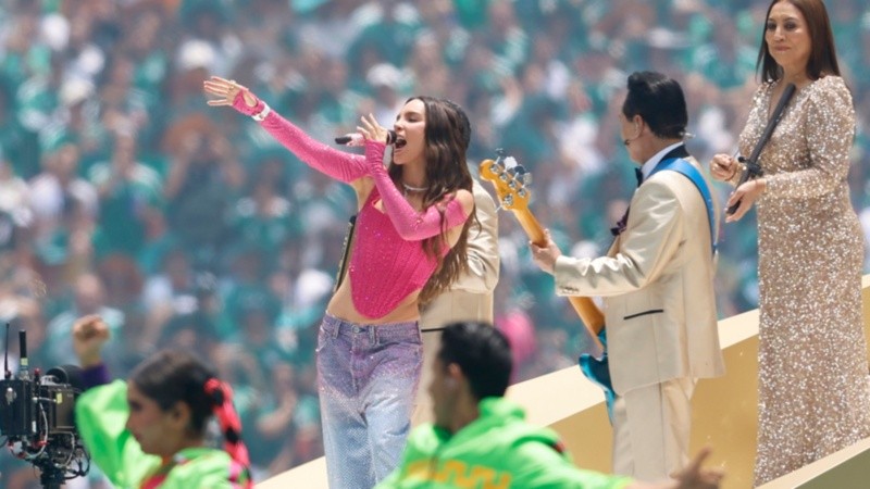 Una breve y colorida ceremonia se llevó a cabo en México (EFE).