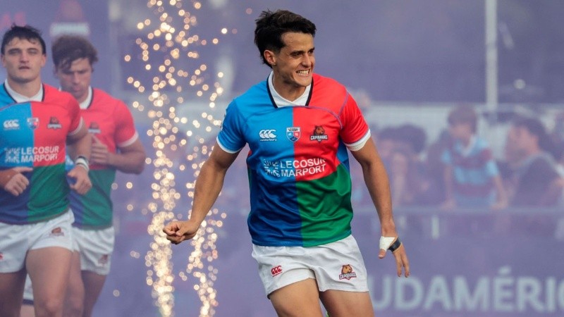 Alejo Sugasti, será otra vez el medio scrum de Capibaras. Crédito: Prensa Capibaras / Martín Perego