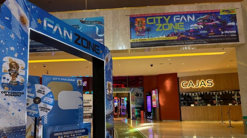 Fan Zone en City Center Rosario