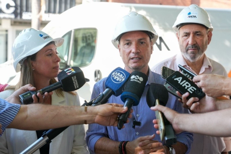Ghilotti junto al ministro Enrico&nbsp;