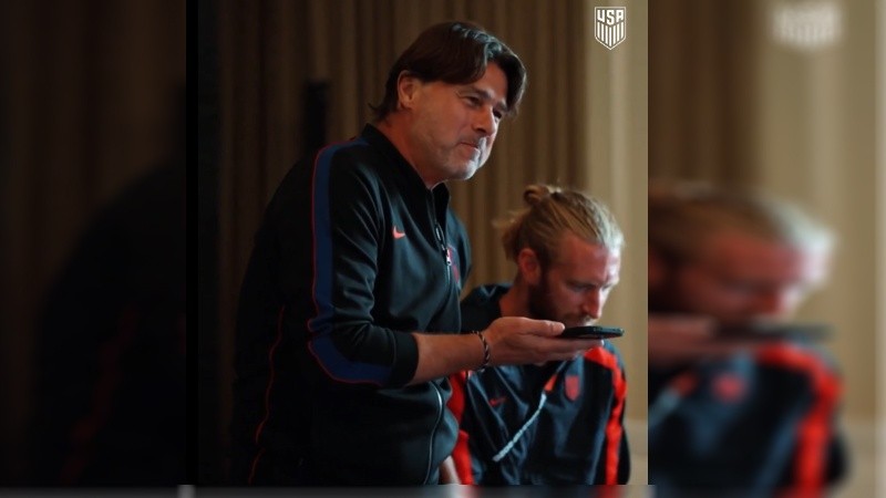 La charla entre ambos se dio en medio de una previa cargada de atención mediática para Pochettino.