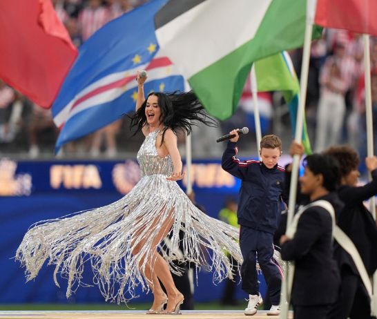 Katy Perry en Los Ángeles (EFE).