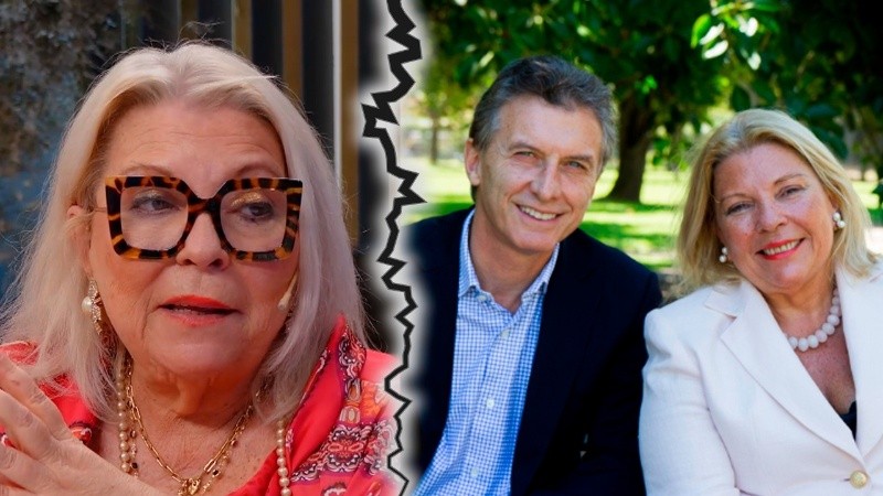 Carrio en el programa de Mirtha