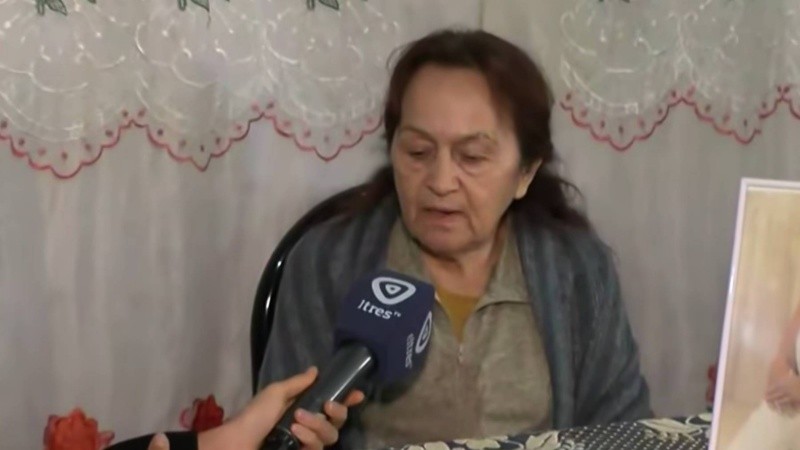 Dolor. Contó los avances en la investigación de la muerte de su hija.