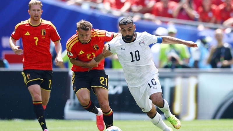 Bélgica empató con Egipto en el debut del Grupo G del Mundial.