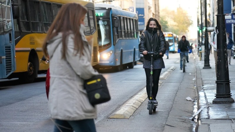 Un día para salir abrigado en capas, para alivianar el vesturario durante el día.
