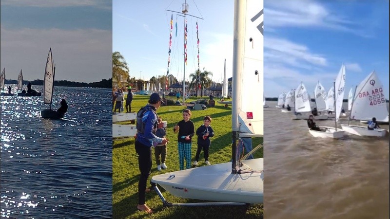 Hubo más de 270 navegantes durante el fin de semana en el Gran Prix del Litoral.