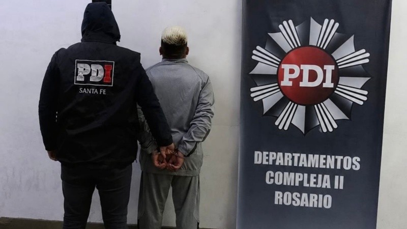 El Ministerio de Justicia y Seguridad de la Provincia de Santa Fe informó la detención.