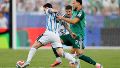 Messi arranca y no lo pueden parar (EFE).