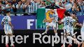 Messi no para de celebrar en Estados Unidos (EFE).