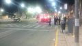 La policía trabajaba en el lugar para establecer las causas del siniestro vial.