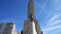 Alta en el cielo. La torre del Monumento, símbolo máximo de Rosario (Alan Monzón).