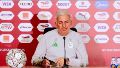 El entrenador de la selección de algeria dialogó en conferencia de prensa.