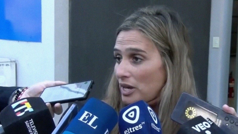 La fiscal Vivian Galeano, a cargo de la acusación contra el policía capitalino.