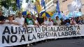 Gremios rosarinos se movilizarán contra el presidente de la Nación el sábado.
