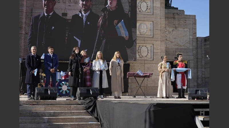Victoria Villaruel volverá a decir presente en el acto del Día de la Bandera (Alan Monzón).