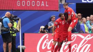 Suiza metió cuatro goles en una ráfaga y se acomodó en el Grupo (EFE).
