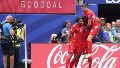 Suiza metió cuatro goles en una ráfaga y se acomodó en el Grupo (EFE).