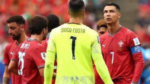 Tenso clima en la selección de Portugal tras el empate ante RD Congo.