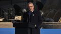 El intendente Javkin en su discurso del Día de la Bandera (Alan Monzón/Rosario3)