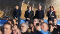 Milei entre Pullaro y Javkin, con Adorni fuera de foco y Villarruel sin foto con el presidente