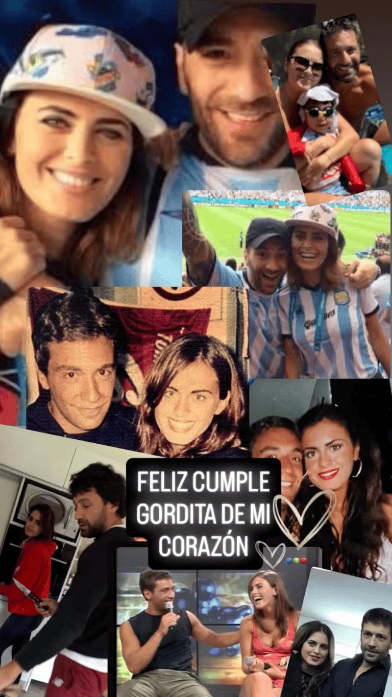 &nbsp;El posteo de Conti en sus redes sociales.