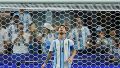 El lamento del rosarino tras el panal fallado (EFE).