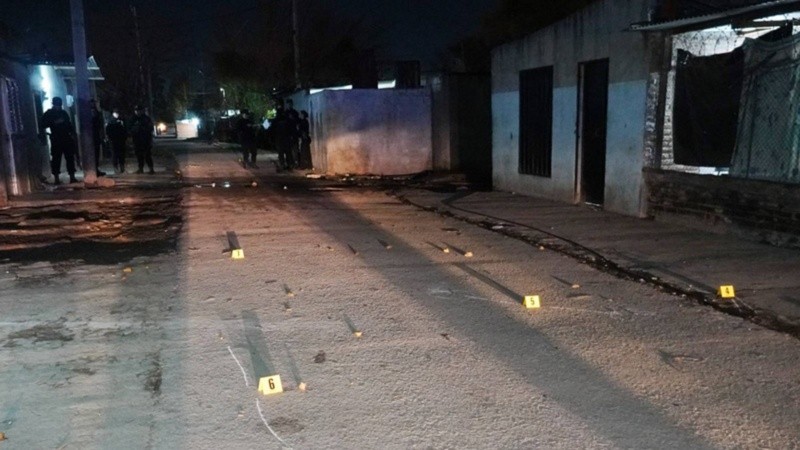 Gutenberg y 27 de Febrero, una zona controlada por las huestes del Sapo Saravia. Foto: PDI.