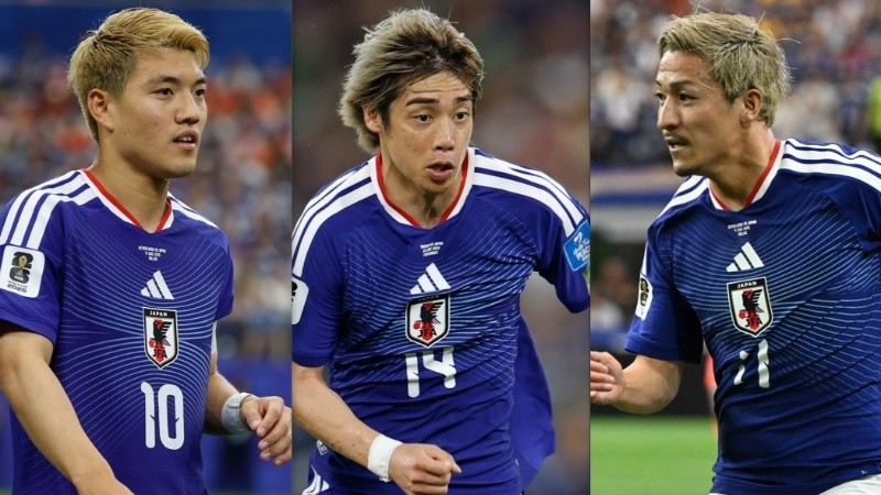 Doan, Ito y Maeda, decoloridos.&nbsp;(EFE/Rosario3)