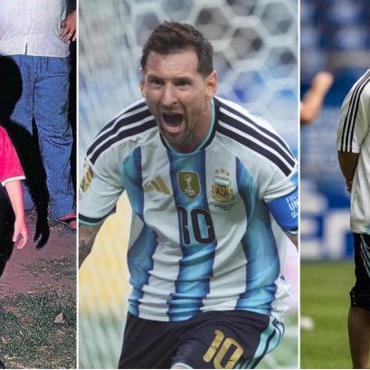 Leo Messi, según pasan los años.